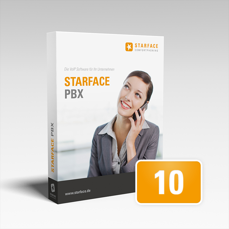 STARFACE PBX Update pro Jahr - 10 User